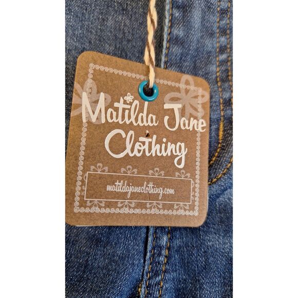 NWT Matilda Jane Women 6 Denim Stretch Skinny Pants Casual Comfort Relaxed Fit - Picture 4 of 6